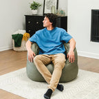 Big Joe Milano w/Vibe Vibrating Massage Bean Bag Chair - Image 4