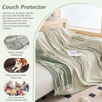 DREAMINGO Armchair Cover Washable Chenille Sofa Protector - Image 3