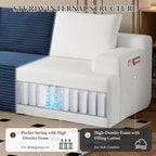 96" Sectional Couches for Living Room Cloud Couch Sofa - Image 4