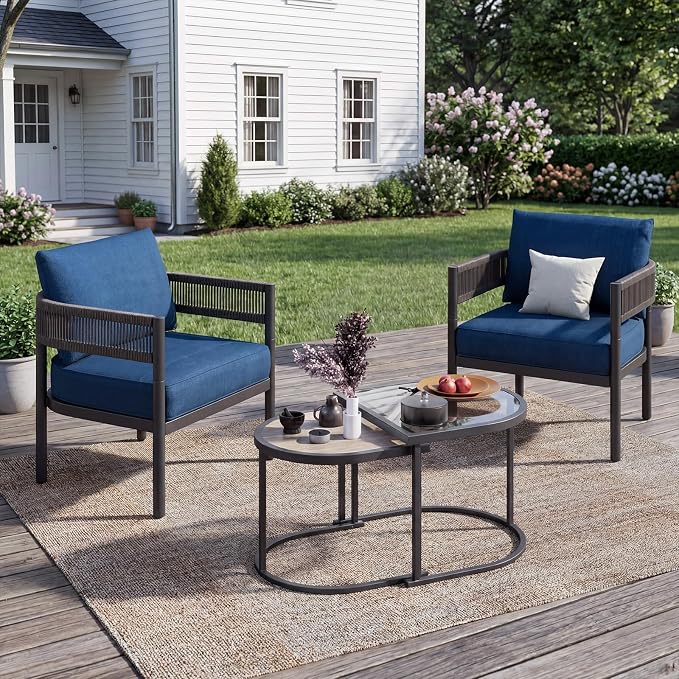 Grand patio 4-Piece Outdoor Conversation Set - Image 2