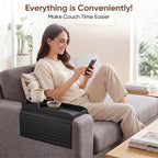 Bamboo Couch Arm Tray Table - Image 3