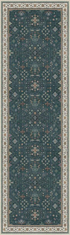 Dark Green Kitchen Rug 10 ft Long - Image 2