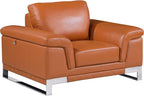Blackjack Furniture Weston Collection Italian Leather Living Room Chair by BlackjackFurniture