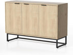 EYYTHUNG Fluted Storage Cabinet - Image 9