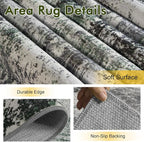 9x12 Ft Extra Large Washable Area Rugs - Image 6