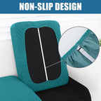 Smiry Waterproof Couch Cushion Covers, Stretch Jacquard Sectional Couch Covers - Image 3