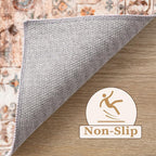 SERISSA 3x5 Washable Non Slip Boho Area Rug - Image 3