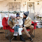 Double Camping Chairs Padded Loveseat Chair - Image 2