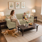 SUBRTEX 7 Pieces Stretch Sofa Slipcover Sets Couch Cover Sets Backrest Cushion - Image 2