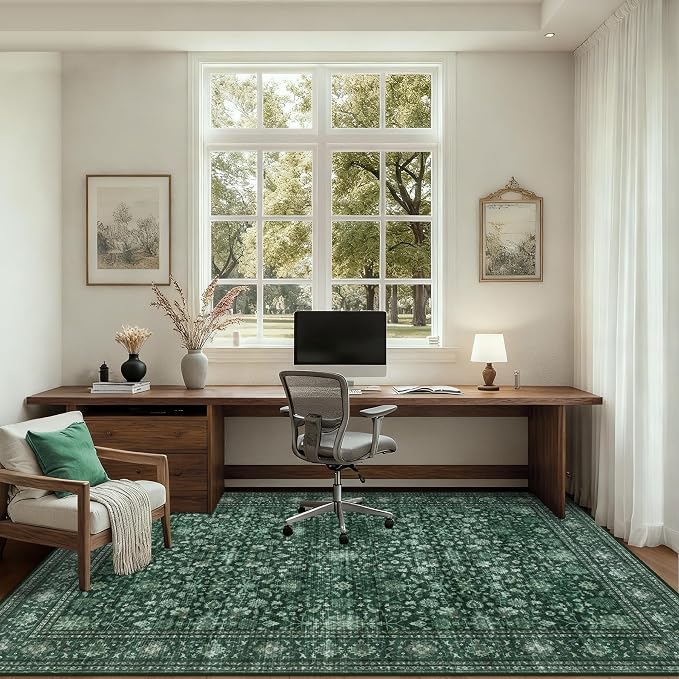 4x6 Area Rugs Living Room: Washable Rug - Image 5