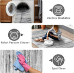 3x15 Washable Runner Rug for Hallway: Extra Long Runners for Entryway Living - Image 3