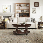 LKTART Wood Coffee Table Set - Image 2