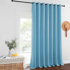 NICETOWN Blackout Patio Curtains 100 x 144 Inches Long - Image 8