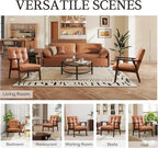 Bonzy Home Mid Century Modern Accent Chair Set of 2 - Image 7