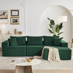 Weture 108” Modular Sectional Sofa, Cloud Sectional Couch - Image 2