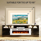 oneinmil 78" Fireplace TV Stand - Image 7