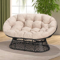 Bme Double Papasan Chair, 600lbs Capacity, Ergonomic Design, Soft Thick Cushion by Bme