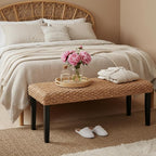Solid Wood Acacia Indoor Bench - Image 7