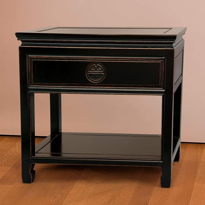 Red Lantern Elegant End Table - Image 2