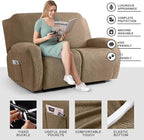 Timeles Recliner Covers Recliner Loveseat Covers Reclining Couch Covers Sofa - Image 3
