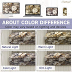 CALBODE 12 Pcs Stretch Indoor/Outdoor Seat Cushion Covers, Indoor/Outdoor Couch - Image 5