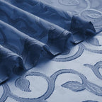 Furman Cafe Curtains 30 Inch Length 2 Panels Set, Elegant Geometric Jacquard - Image 8