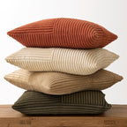 MIULEE Rust-Olive Green Decorative Throw Pillow Covers 16x16 Inch Set of 4 Boho - Image 6