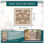 3x3 Square Entryway Rug - Image 2