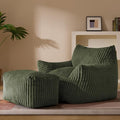 Gericco Oversized Bean Bag Chaise Lounge Chair Indoor by Gericco