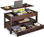 WLIVE Coffee Table, Lift Top Coffee Table by WLIVE