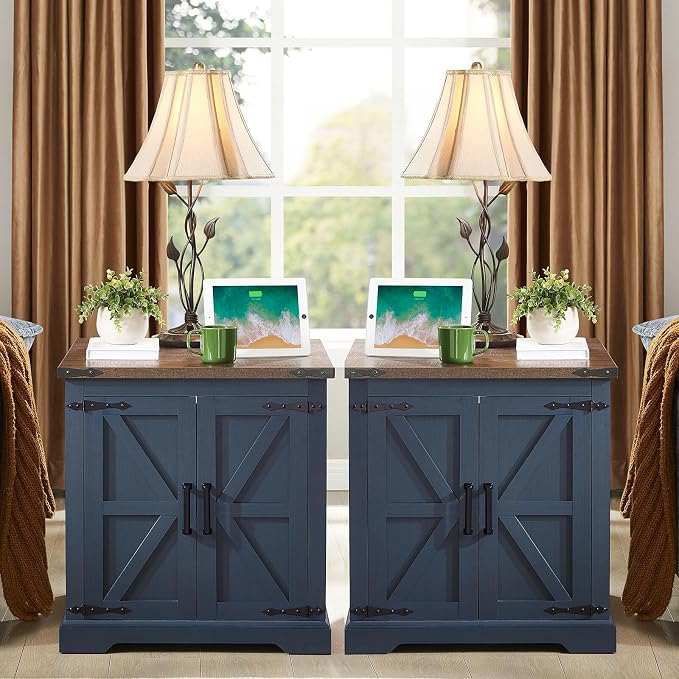 Barnyatoh Farmhouse End Table by Barnyatoh