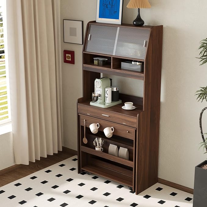 VilroCaz Multifunctional 69" Height Kitchen Pantry - Image 3