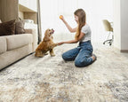 UERMEI 9x12 Area Rug Living Room Rugs - Image 8