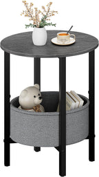 Vagusicc Round Side Table End Table by Vagusicc
