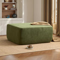 ovios 37" Velet Ottoman, Upholstered Cloud Ottoman by OVIOS