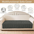 Couch Cover for Dogs, Washable Non Slip Plush Flannel Sofa Protector | Thick - Image 3