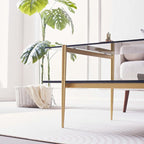 LumFurn Rectangle Coffee Table for Living Room, Mid-Century Modern Design - Image 5