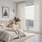 Mousse White Curtains 90 Inches Long - Image 7