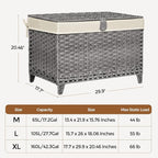 Honjourai Wicker Storage Basket - Image 7