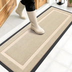 OLANLY Front Door Mat Outside 47x17, All-Season Heavy-Duty Rubber Doormat | by OLANLY
