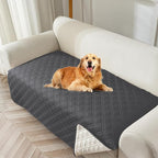 Genina Waterproof Couch Cover, Washable Anti-Slip 86.6 inch Sofa Covers by Genina