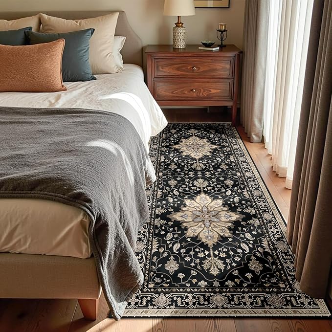 RELEANY Washable Area Rug, Runner 3'x7', Water Repellent, Pet Friendly - Image 2