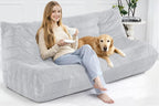 Bean Bag 3-Seater Chair Big Sofa Beanbag Chair - Image 3