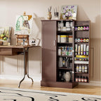 kepptory 47” Pantry Cabinet, Kitchen Pantry Storage Cabinet - Image 5