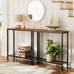 HOOBRO 29.5" Narrow Console Table, Small Entryway Table - Image 6