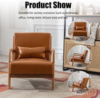 INZOY Mid Century Modern Accent Chair - Image 7