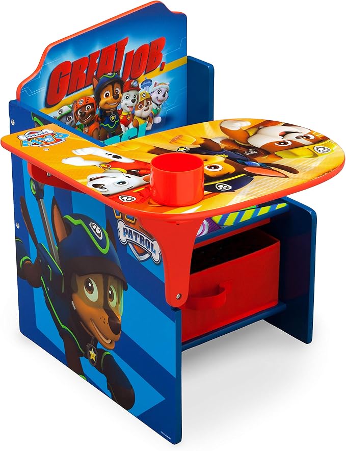 Delta Children Chair Desk with Storage Bin, Nick Jr. PAW Patrol - Image 7