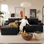 96" Sectional Couches for Living Room Cloud Couch Sofa - Image 9