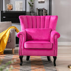 Velvet Accent Chairs Set of 2 - Image 2