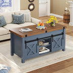 SEDETA Lift Top Coffee Table, 4 in 1 Multi-Function Convertible Coffee Tables - Image 2